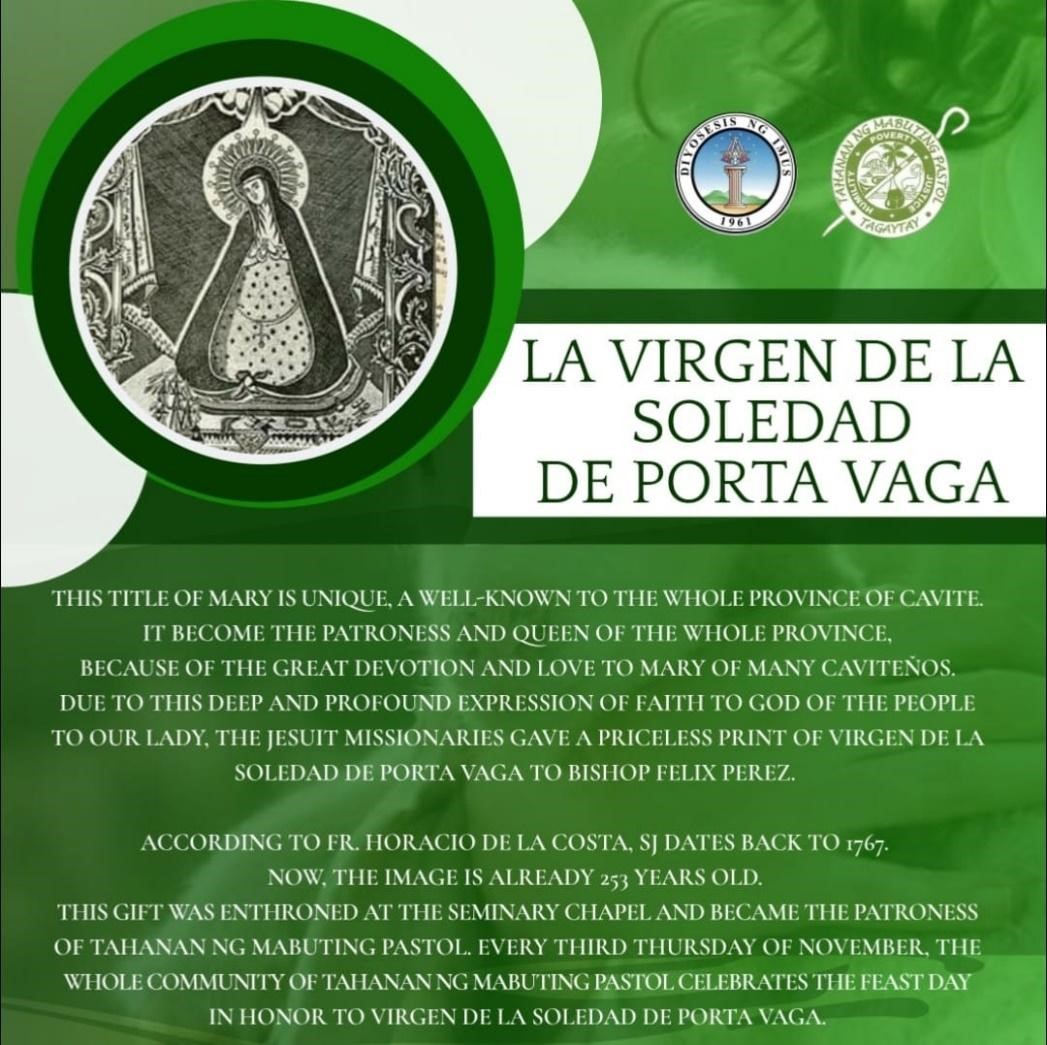 Excerpts on La Virgen de la Soledad de Porta Vaga